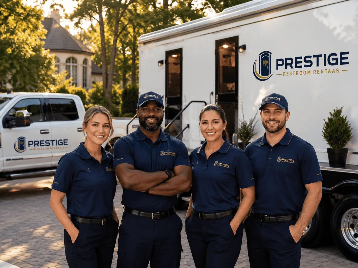 Trusted Luxury Portable Restrooms company in Davin, WV